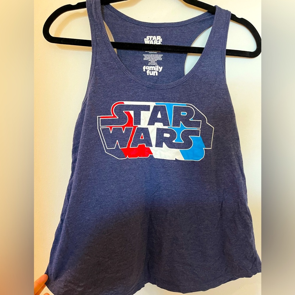 3/$25• Star Wars branded tank top NWOT
